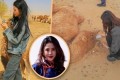 بہادری کی مثال: 40 کلو کی خاتون نے صحرا میں گرے اونٹ کی جان بچا لی